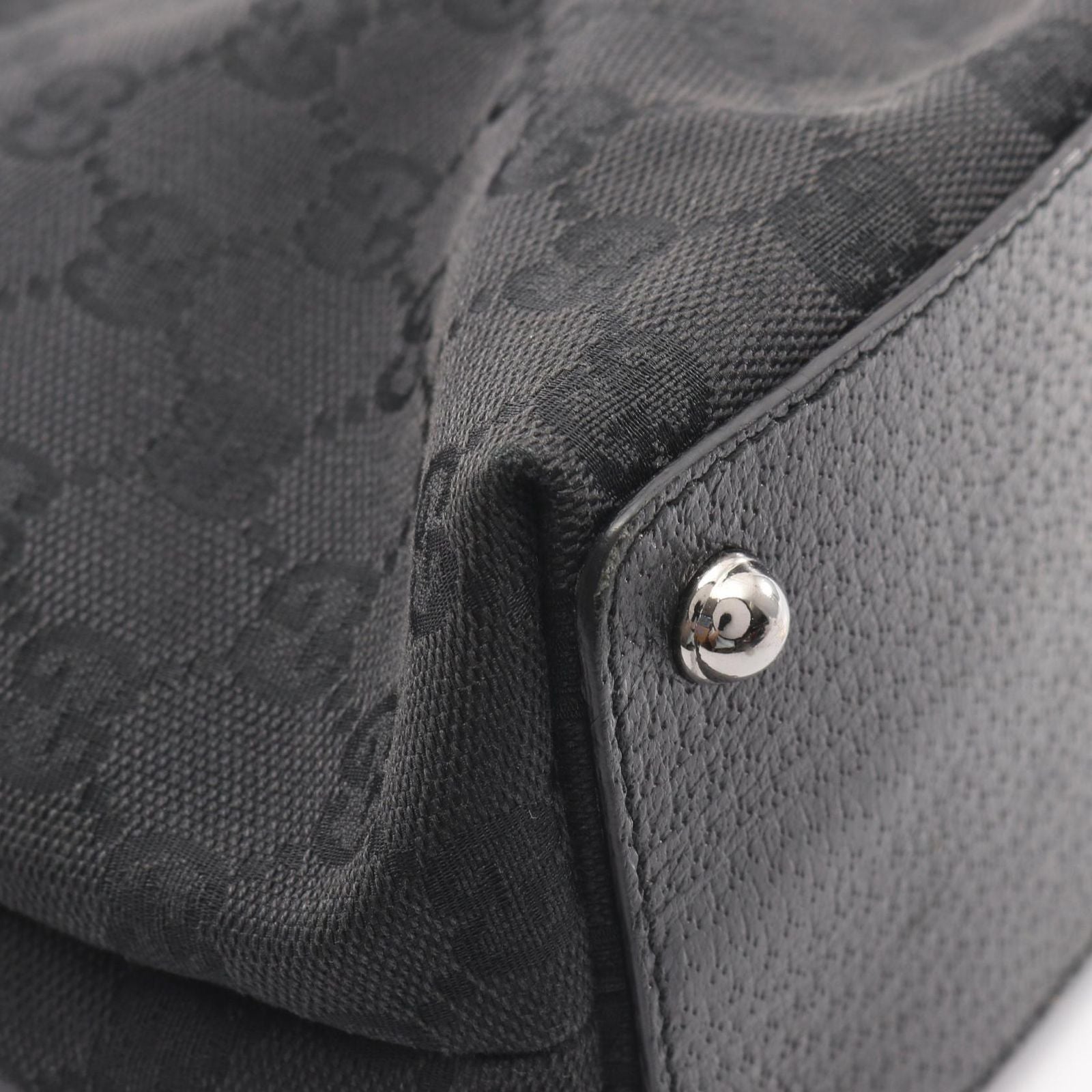 Gucci Tote GG Canvas Black Eclipse — view 7