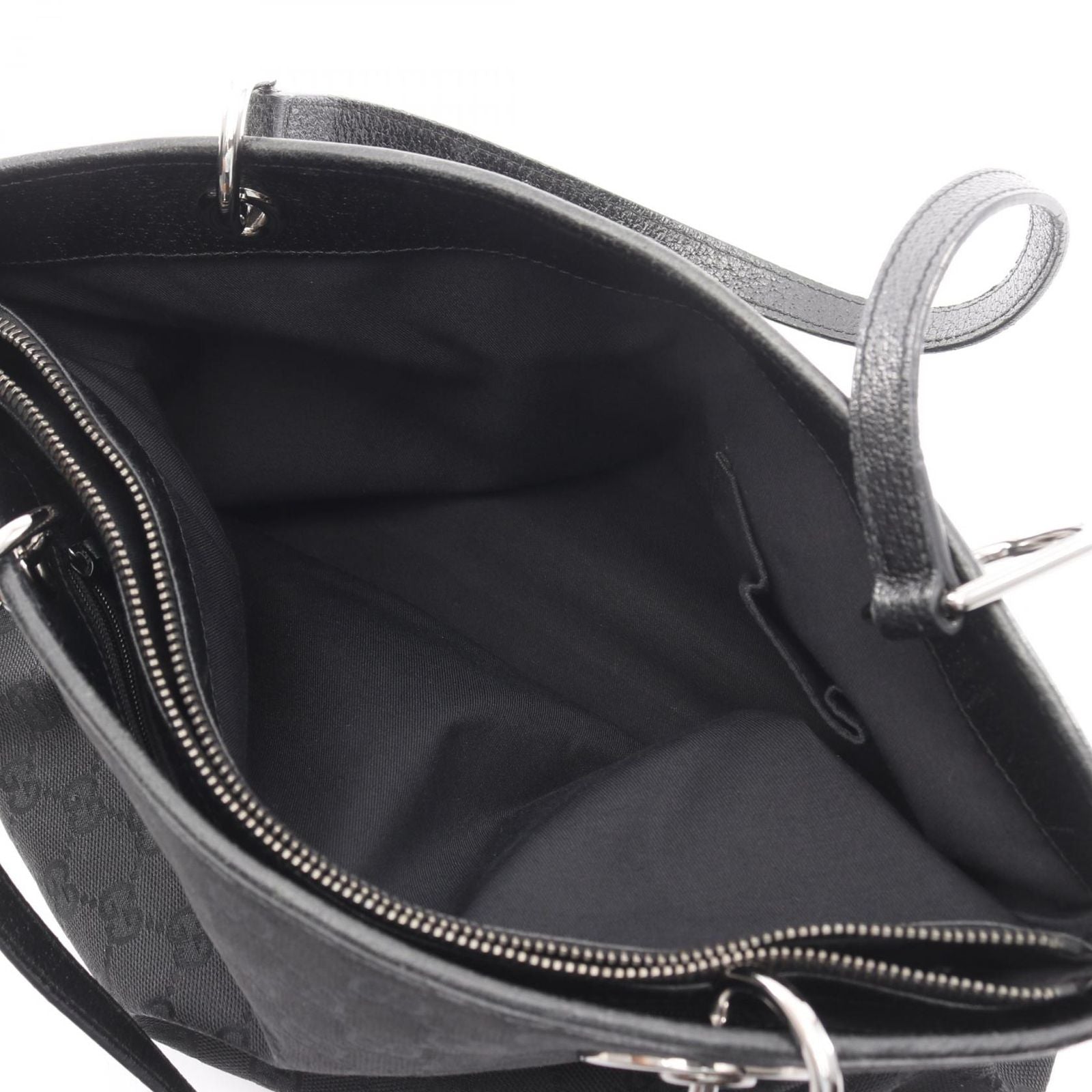 Gucci Tote GG Canvas Black Eclipse — view 9