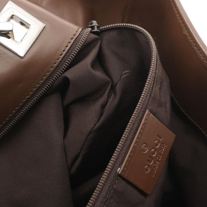 Gucci Tote GG Canvas Beige Dark Brown — view 9