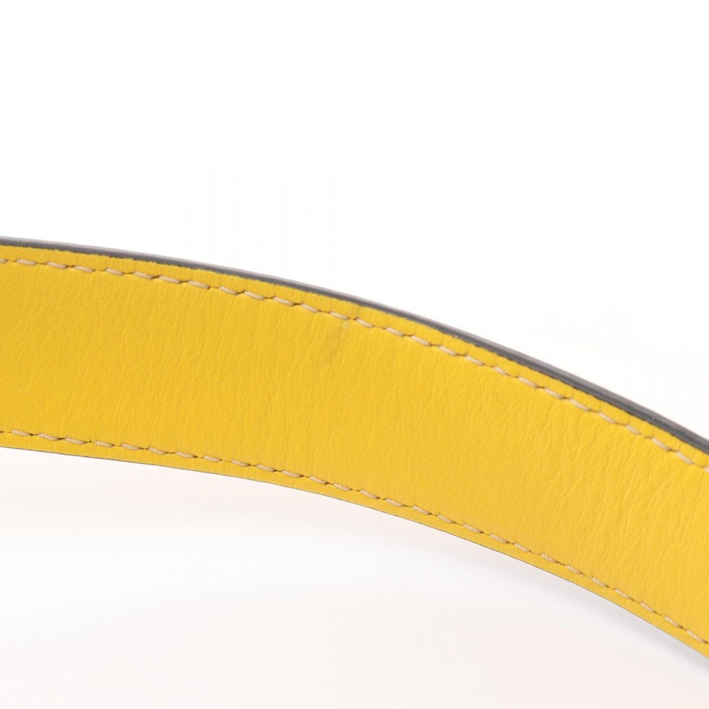 Loewe Waist Bag Gate Dual Mini Yellow Leather Shoulder — view 6