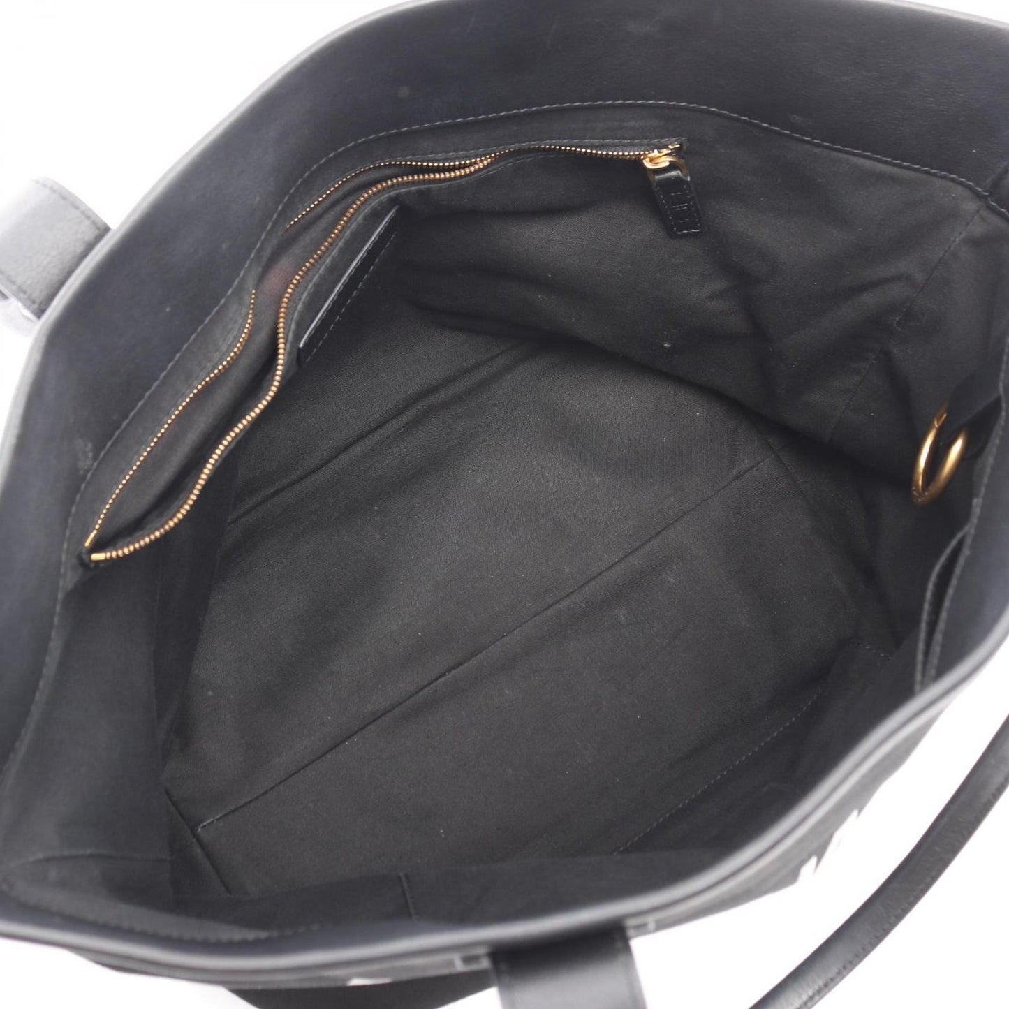 Balenciaga Tote Cities Paris Jumbo Black Canvas Leather Small — view 3