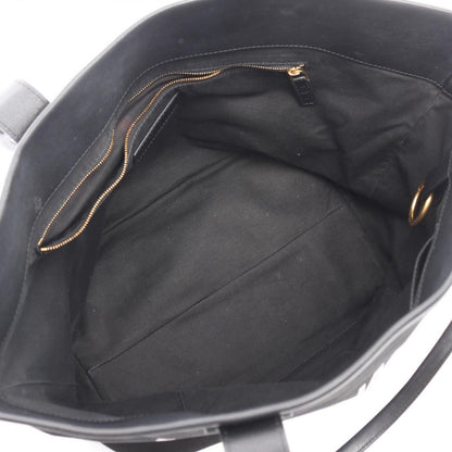 Balenciaga Tote Cities Paris Jumbo Black Canvas Leather Small — view 3