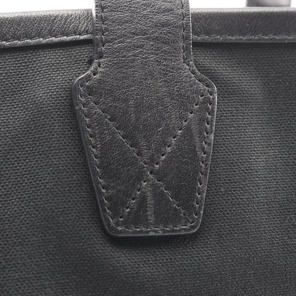 Balenciaga Tote Cities Paris Jumbo Black Canvas Leather Small — view 8