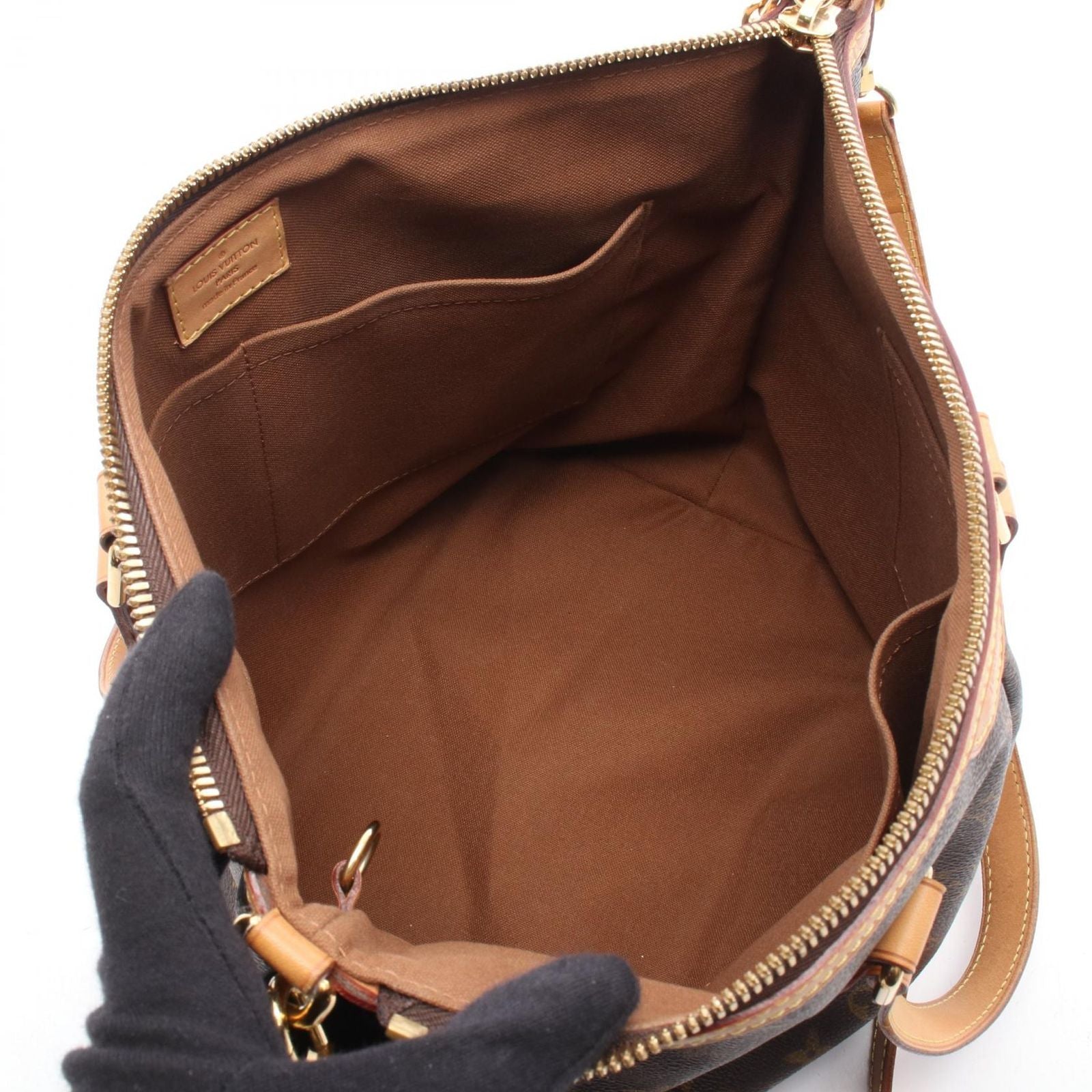 Louis Vuitton Handbag Palermo PM 2-Way Canvas Leather — view 3