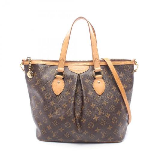 Louis Vuitton Handbag Palermo PM 2-Way Canvas Leather