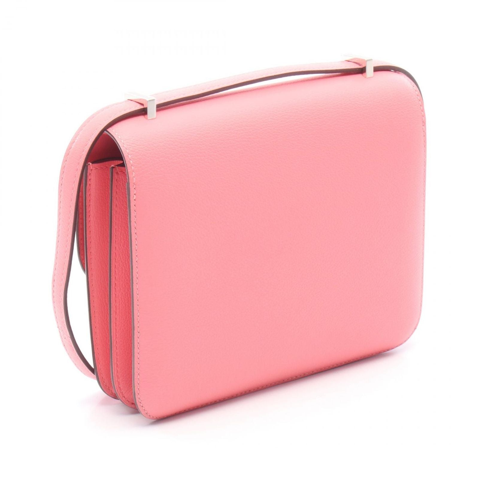 Hermes Shoulder Bag Constance 3 Mini Roseuete Leather — view 2