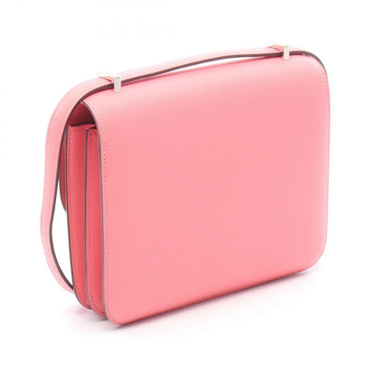 Hermes Shoulder Bag Constance 3 Mini Roseuete Leather — view 2