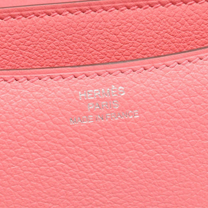 Hermes Shoulder Bag Constance 3 Mini Roseuete Leather — view 4