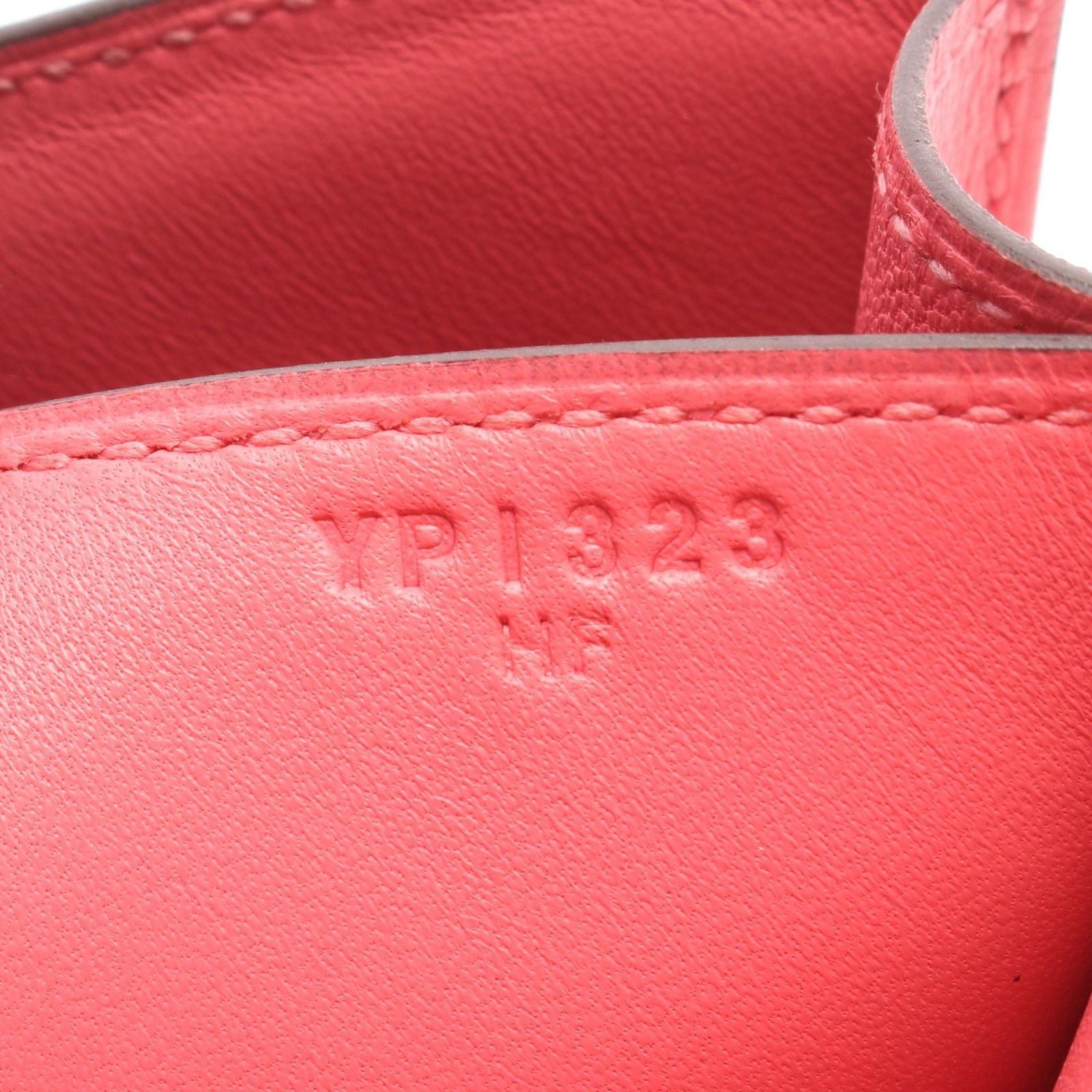Hermes Shoulder Bag Constance 3 Mini Roseuete Leather — view 5
