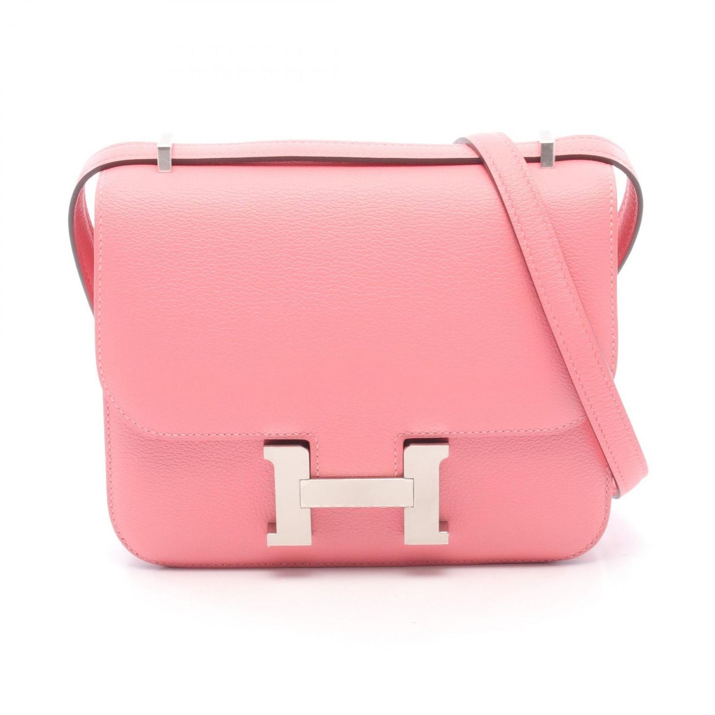 Hermes Shoulder Bag Constance 3 Mini Roseuete Leather