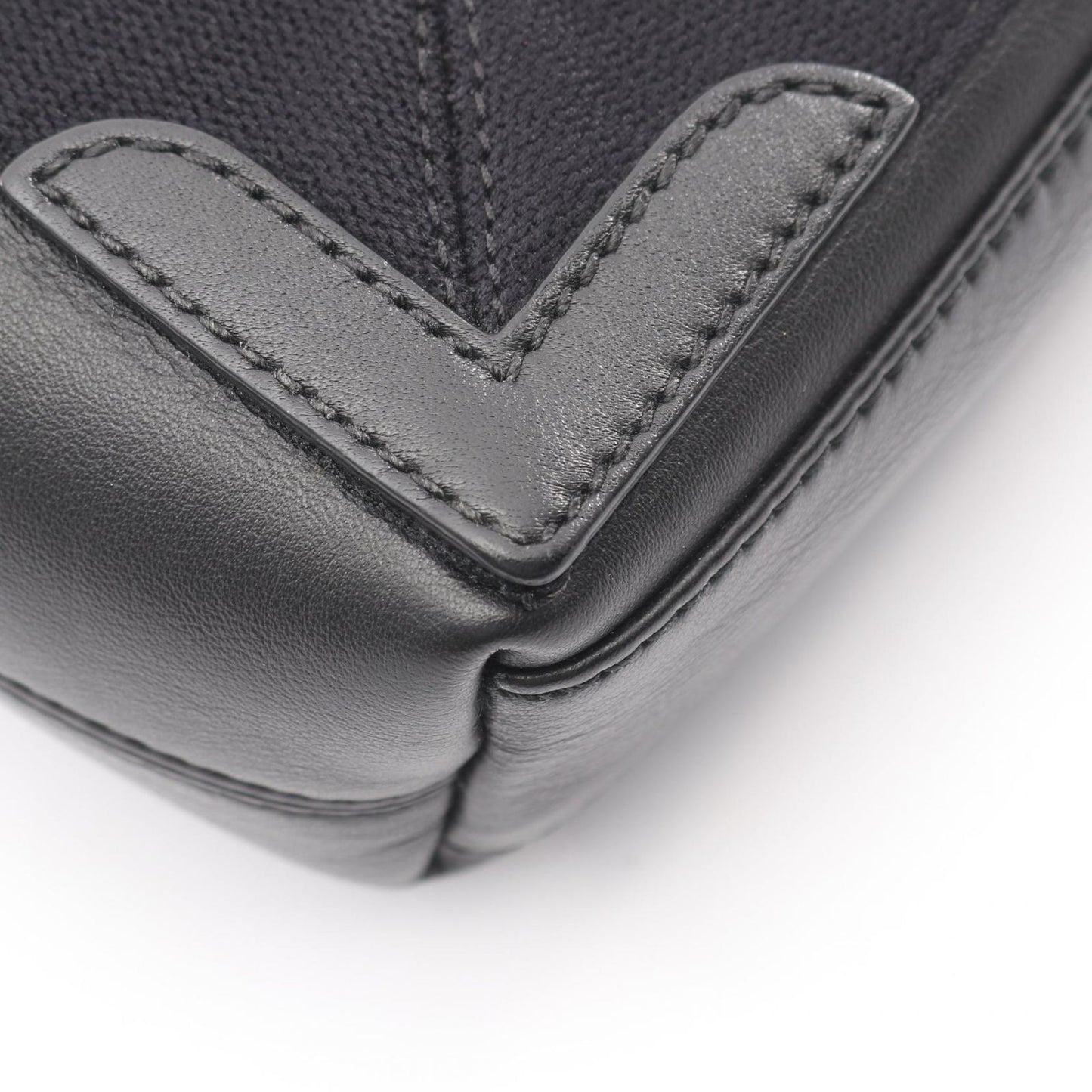 Balenciaga Handbag Navy Cabas XS 2-Way Black Leather — view 5
