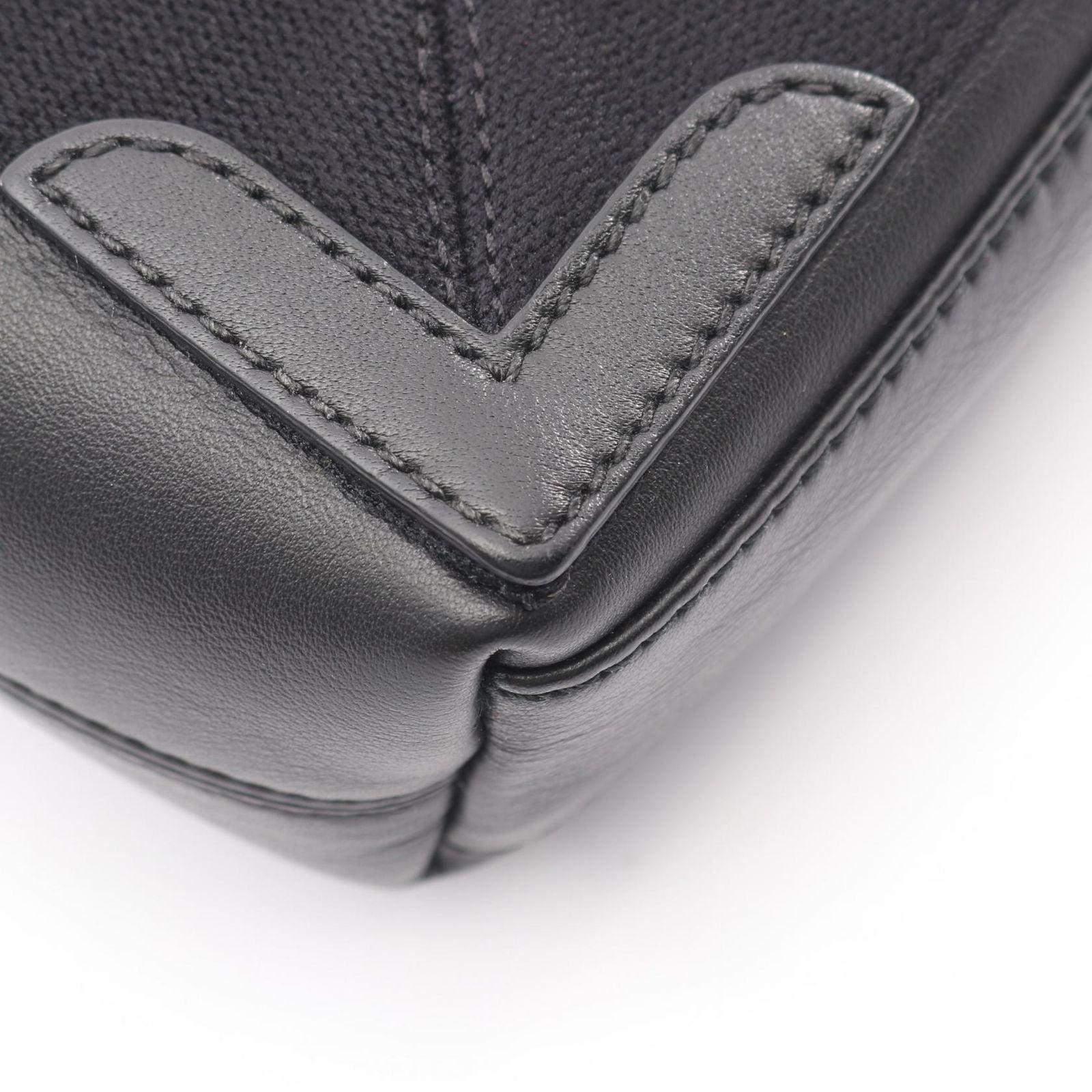 Balenciaga Handbag Navy Cabas XS 2-Way Black Leather — view 5