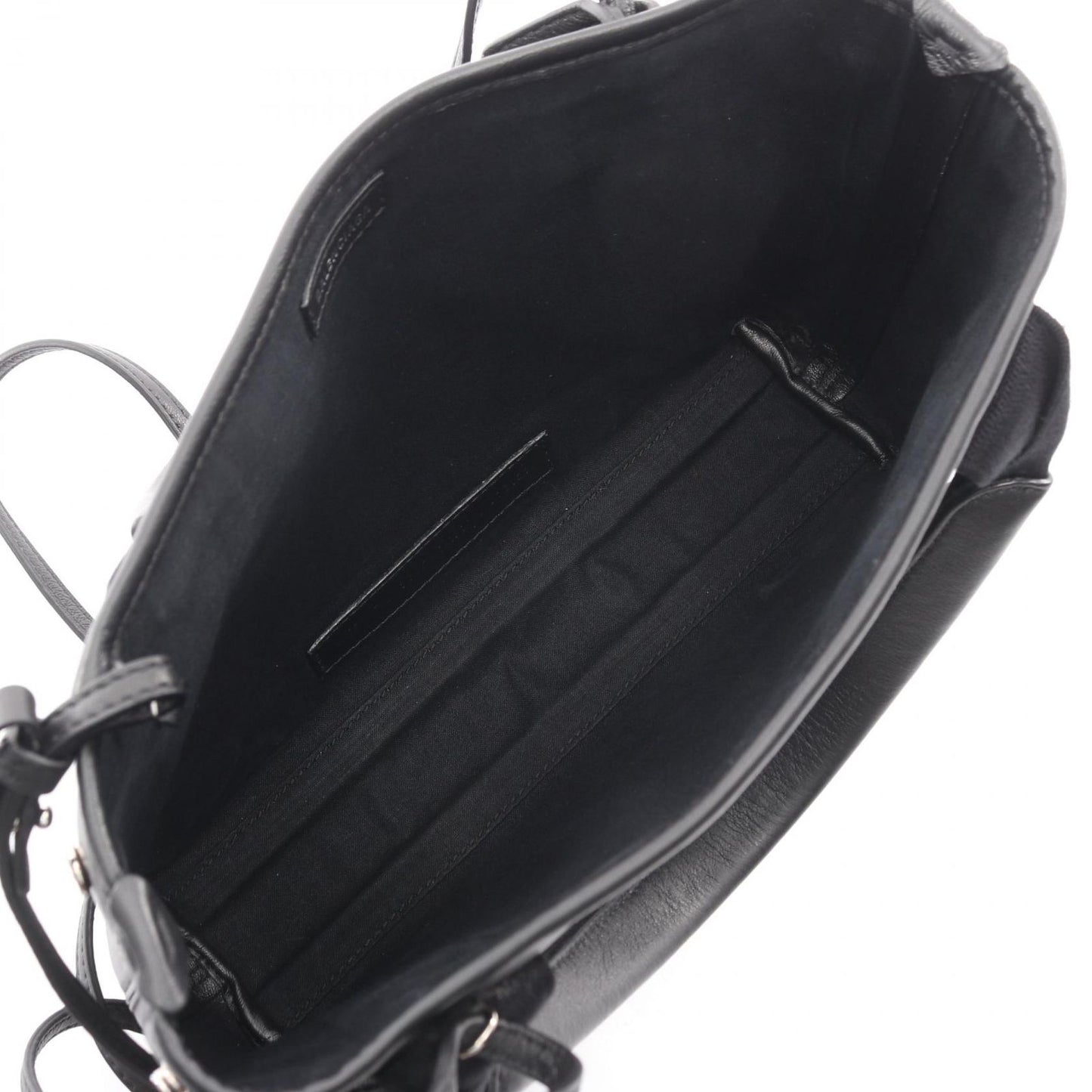 Balenciaga Handbag Navy Cabas XS 2-Way Black Leather — view 3
