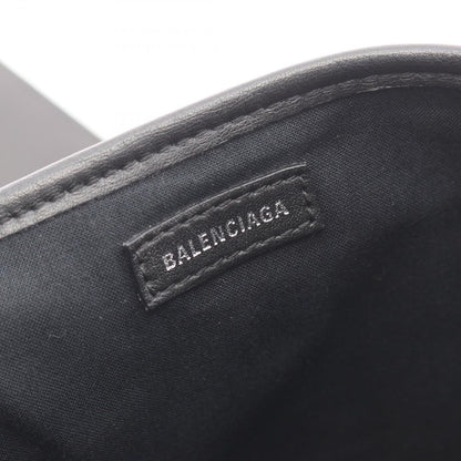 Balenciaga Handbag Navy Cabas XS 2-Way Black Leather — view 4