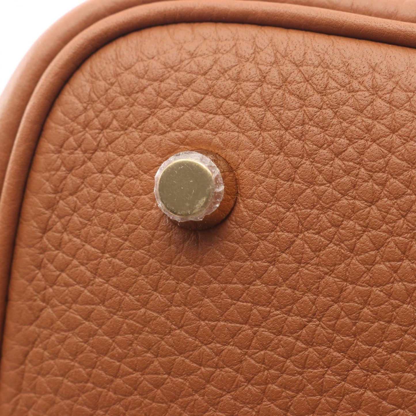 Hermes Handbag Picotin Lock MM Gold Leather — view 8