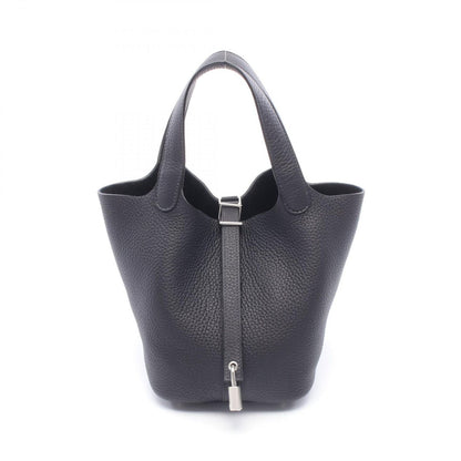Hermes Handbag Picotin Lock PM Canvas Leather