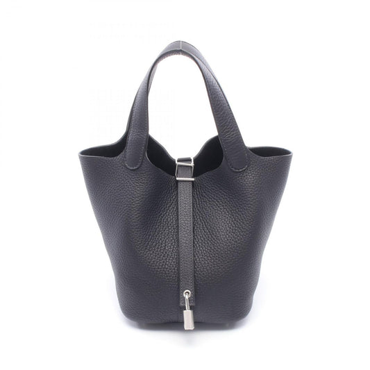 Hermes Handbag Picotin Lock PM Canvas Leather