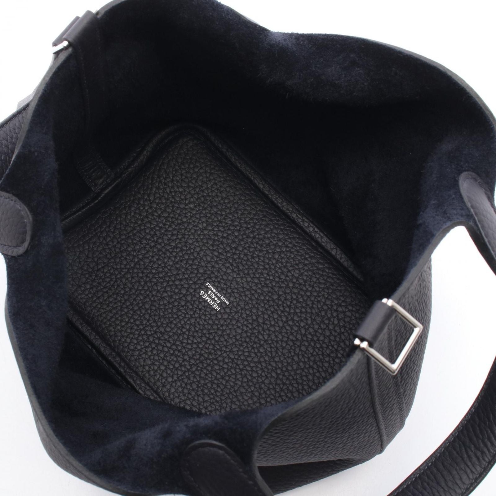 Hermes Handbag Picotin Lock PM Canvas Leather — view 3