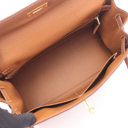 Hermes Handbag Kelly 28 Gold 2-Way — view 3