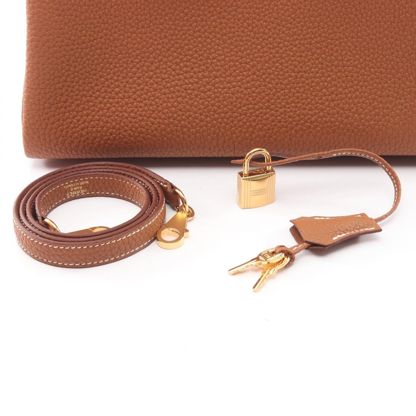 Hermes Handbag Kelly 28 Gold 2-Way — view 6