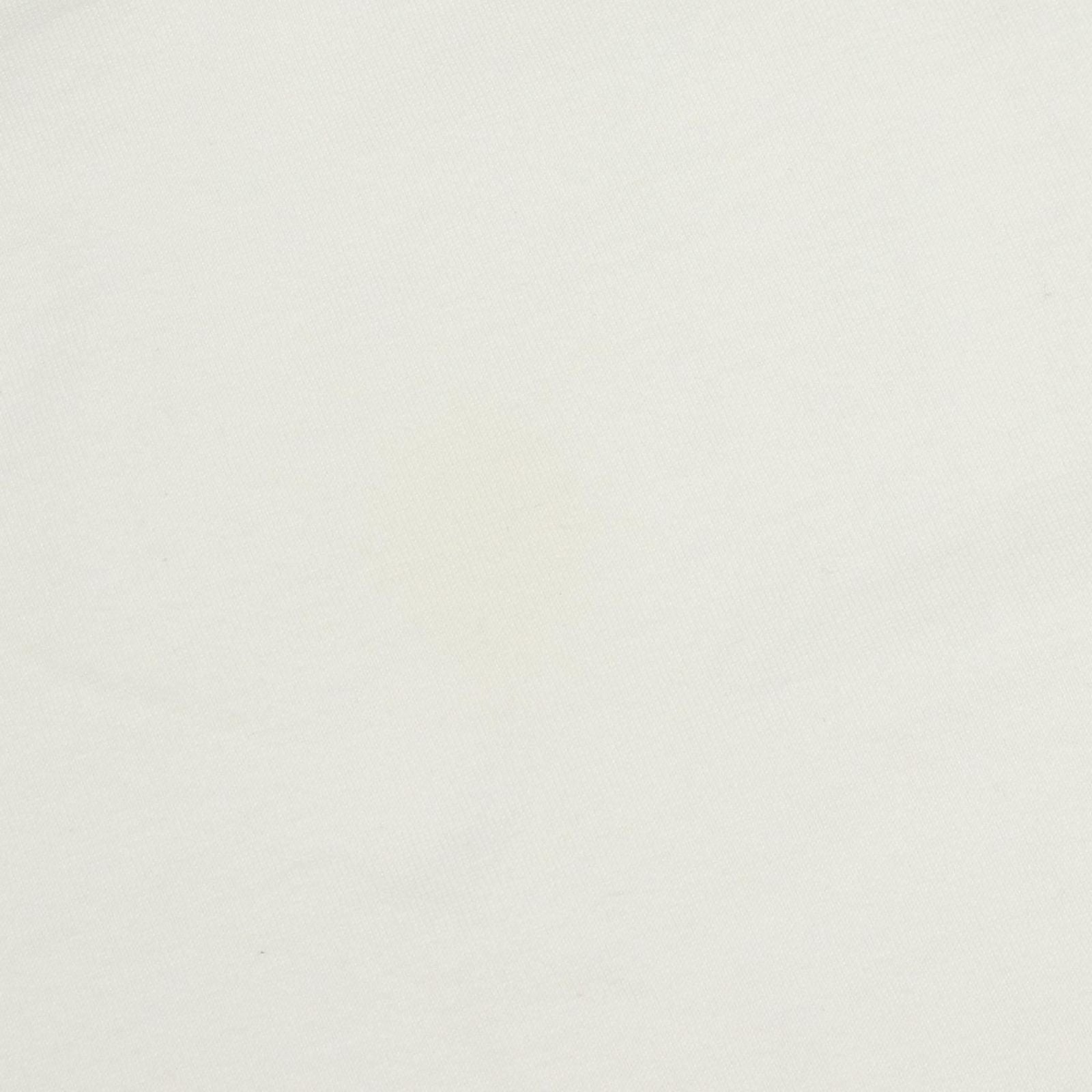 Celine Short Sleeve T-Shirt Logo Print Mesh Trim Leopard Oversize White Cotton — view 8