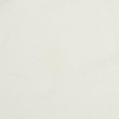 Celine Short Sleeve T-Shirt Logo Print Mesh Trim Leopard Oversize White Cotton — view 8