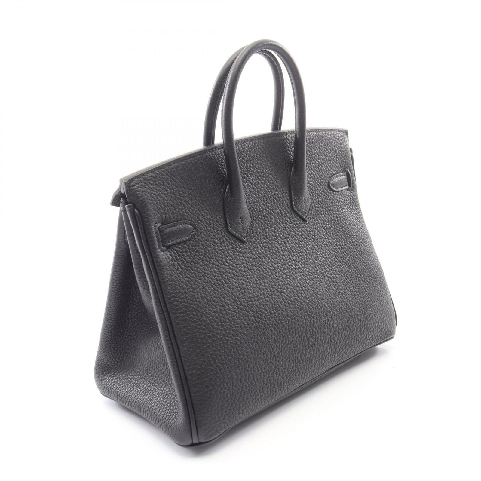 Hermes Handbag Birkin 25 Black Leather — view 2