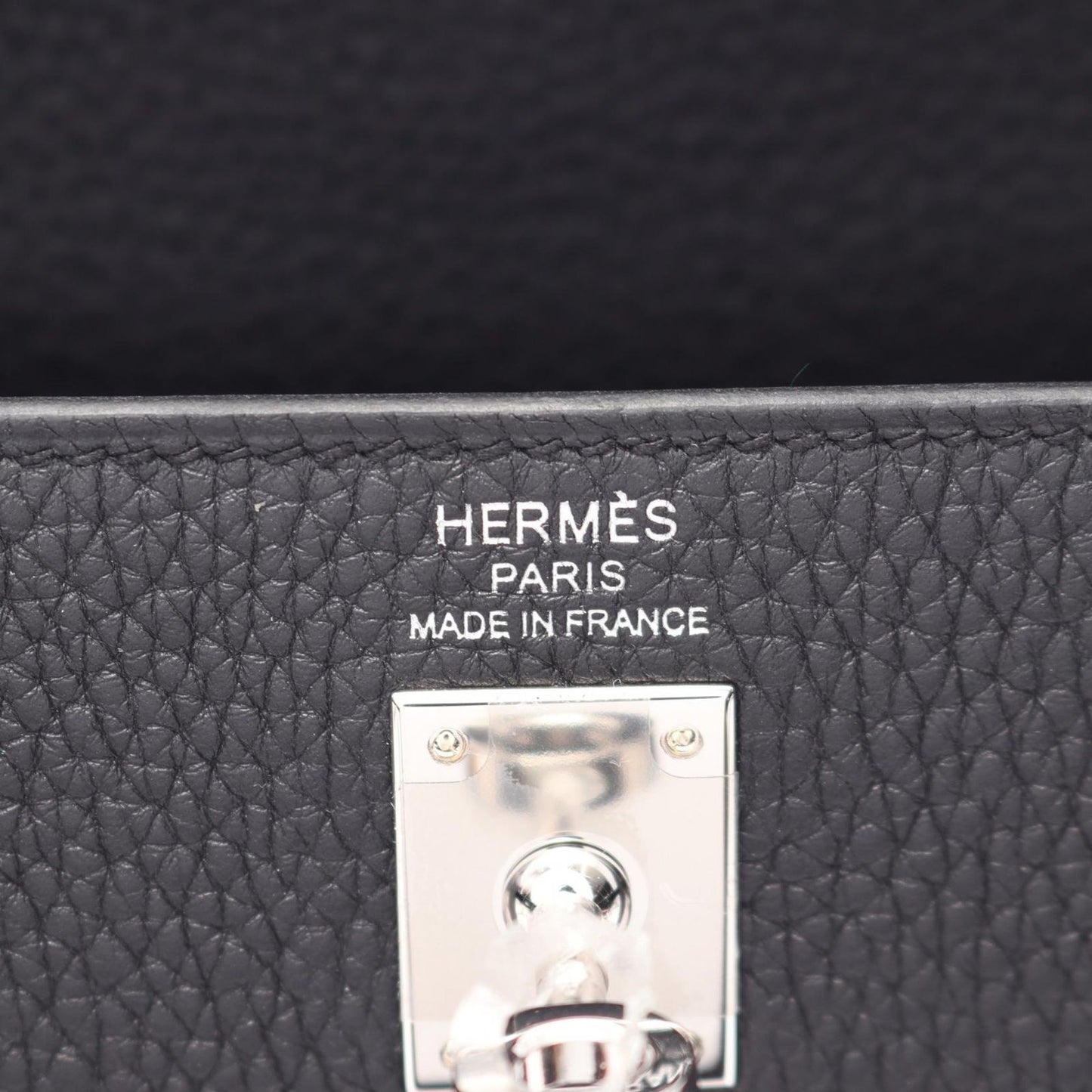 Hermes Handbag Kelly 25 Retourne 2-Way Black Leather — view 4