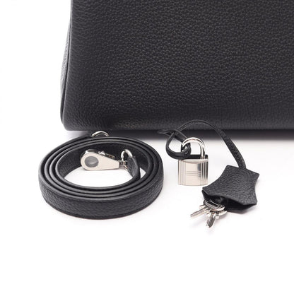 Hermes Handbag Kelly 25 Retourne 2-Way Black Leather — view 5