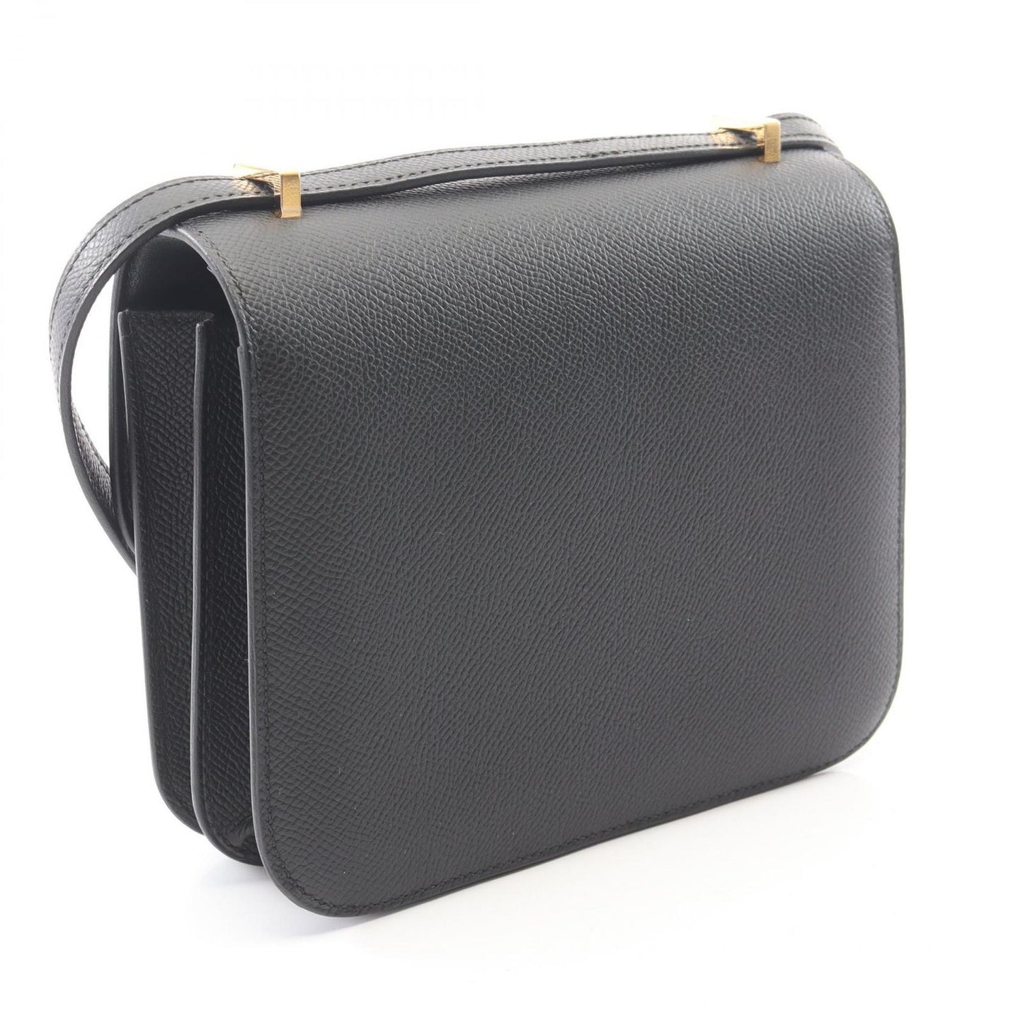 Hermes Shoulder Bag Constance 3 Mini Black Leather Calf — view 2