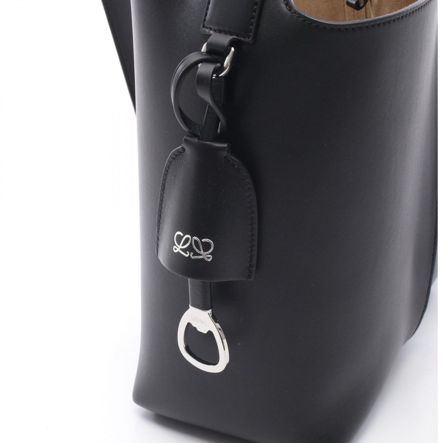 Loewe Shoulder Bag Bilbao Black Leather — view 5