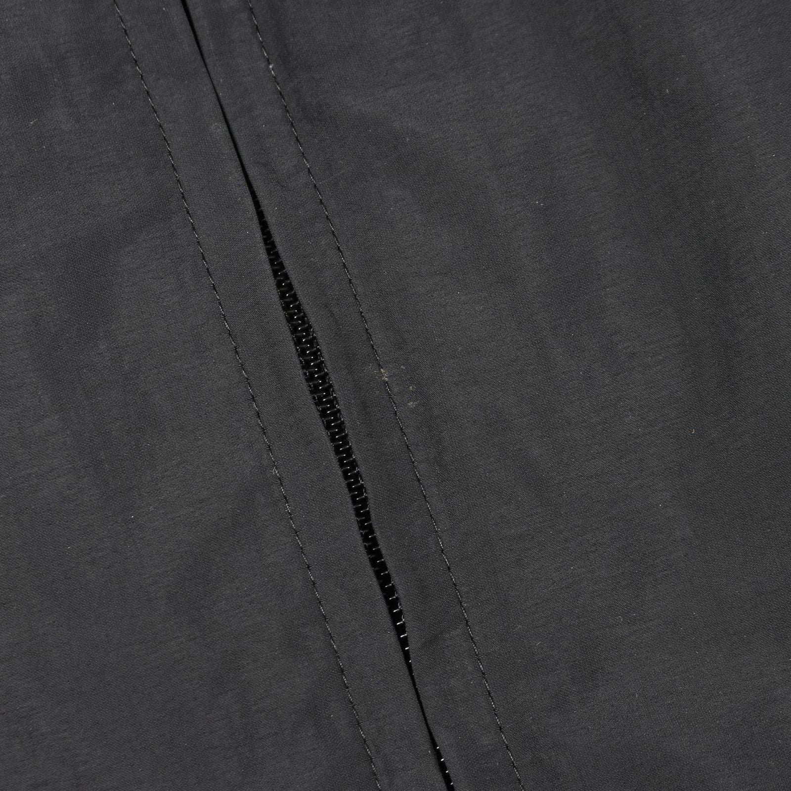 Balenciaga Logo Embroidery Black Nylon Track Jacket — view 9