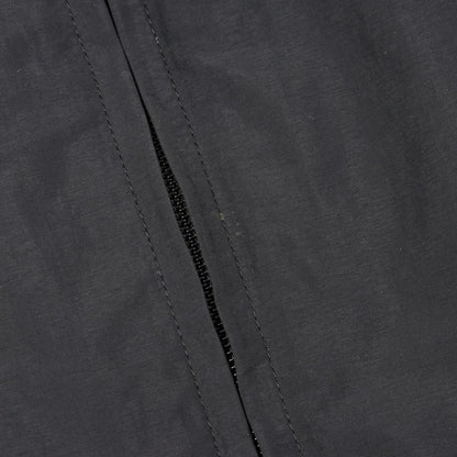 Balenciaga Logo Embroidery Black Nylon Track Jacket — view 9