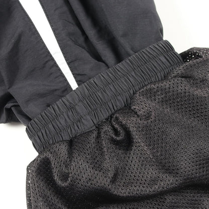 Balenciaga Logo Embroidery Black Nylon Track Jacket — view 8