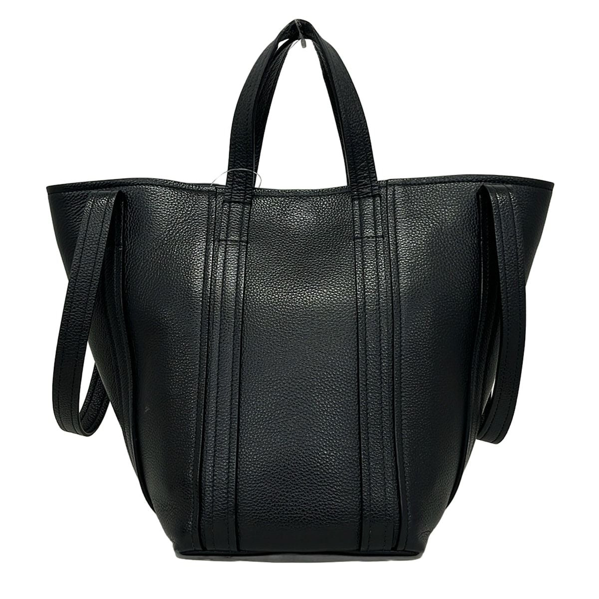 Balenciaga Tote Everyday 2.0 North South Small Shoulder Black Leather — view 3