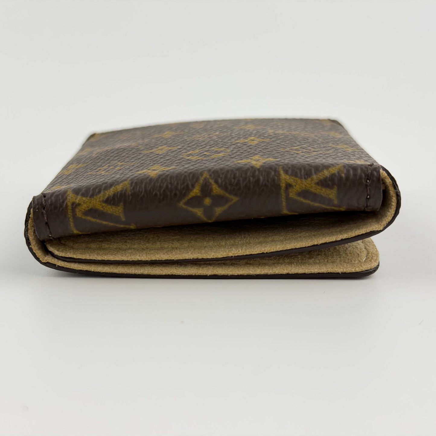 Louis Vuitton Monogram Case Pouch Brown Vintage — view 5