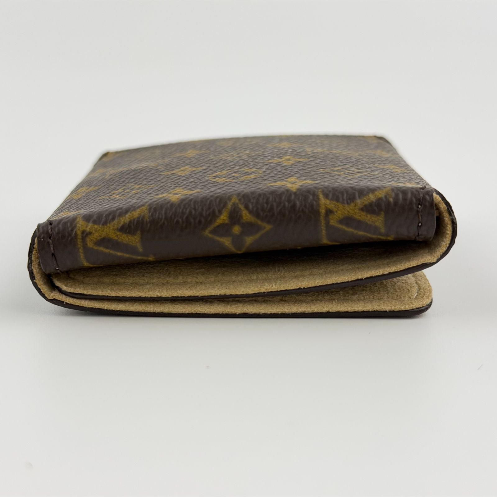 Louis Vuitton Monogram Case Pouch Brown Vintage — view 5