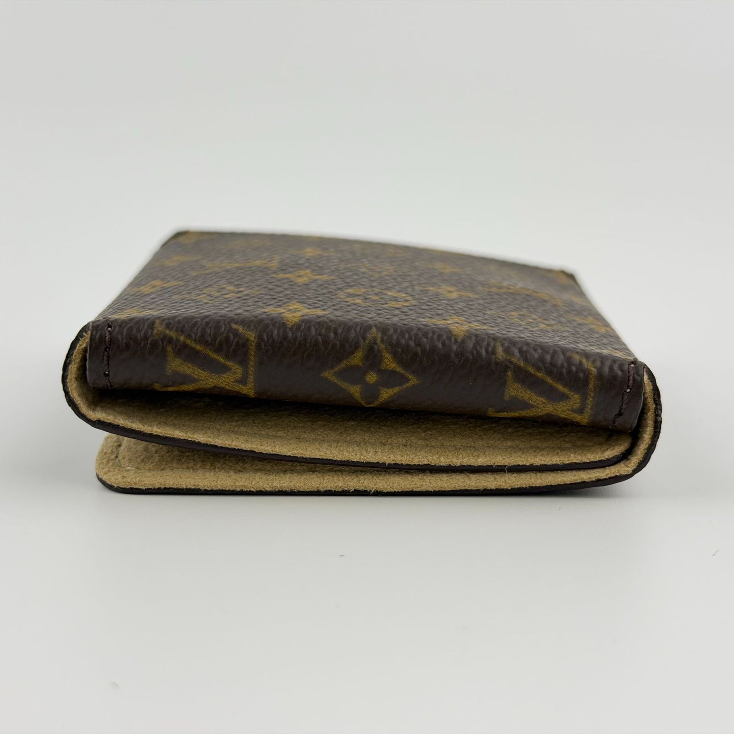 Louis Vuitton Monogram Case Pouch Brown Vintage — view 4