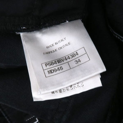 Chanel Denim Pants Black — view 8