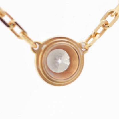 Cartier Damier SM 18k PG Diamond Small Necklace Pink Gold — view 5
