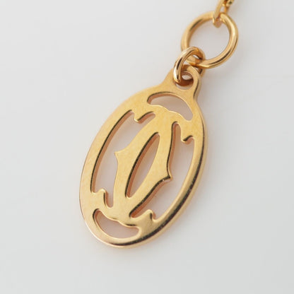 Cartier Damier SM 18k PG Diamond Small Necklace Pink Gold — view 6