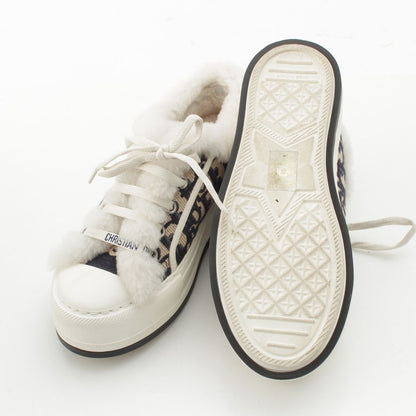 Dior Walk'in Oblique Platform Sneakers White Blue — view 5