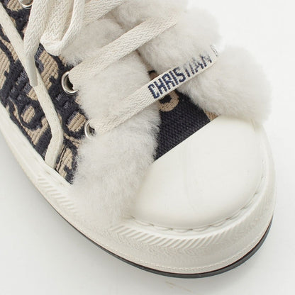 Dior Walk'in Oblique Platform Sneakers White Blue — view 6