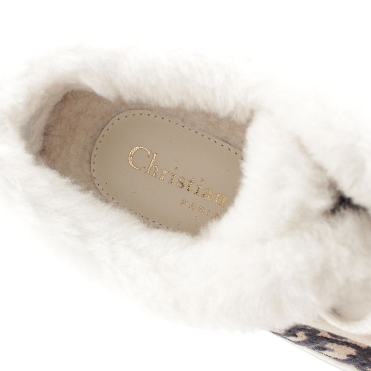 Dior Walk'in Oblique Platform Sneakers White Blue — view 7