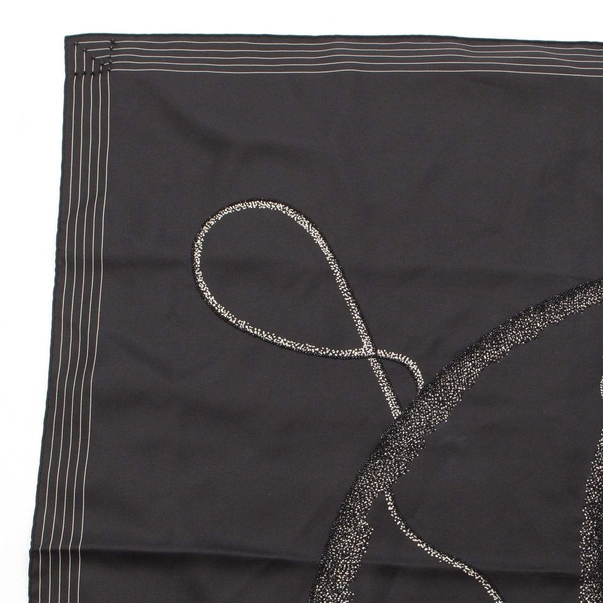 Hermes Carre 90 Coup de Fouet Whip Preche Biju Embroidery Beads Scarf Shawl — view 2