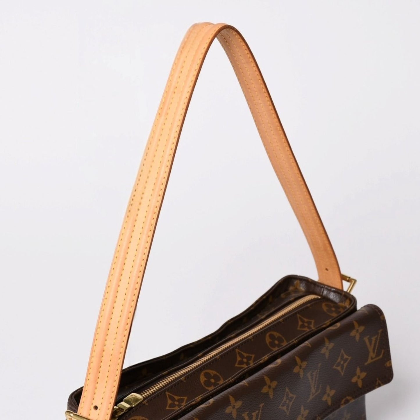 Louis Vuitton Viva-Cite MM Handbag Bag Monogram Brown — view 7