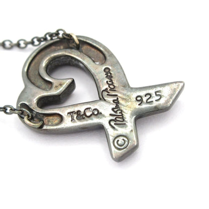 Tiffany & Co Necklace Loving Silver — view 5