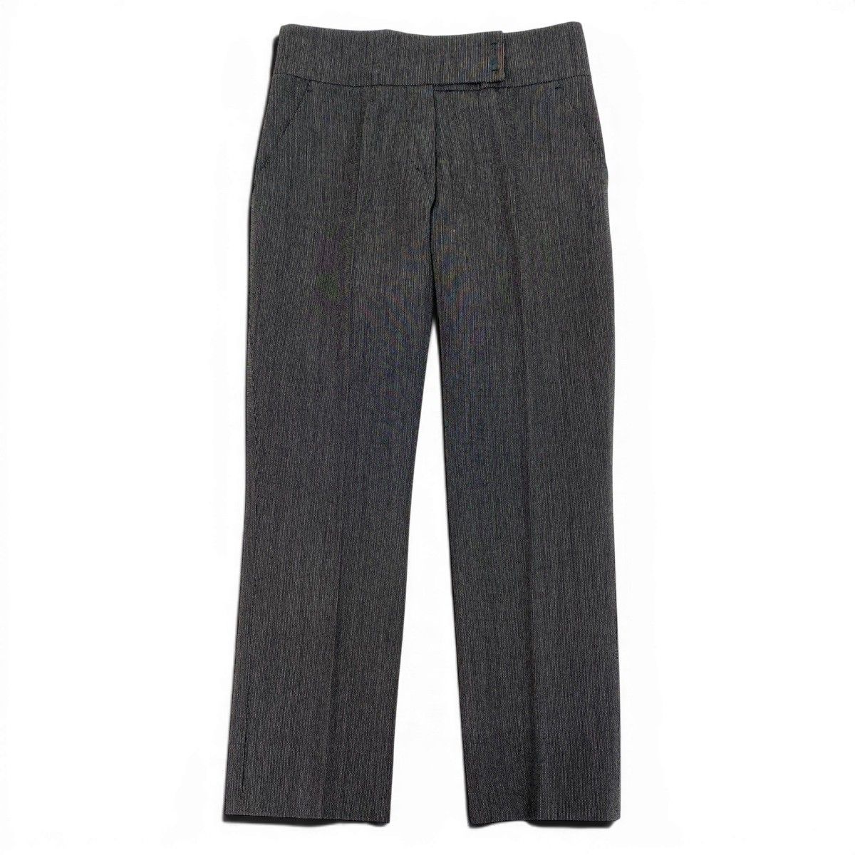 Louis Vuitton High Waist Tapered Pants Pleated 100% Virgin Wool 38