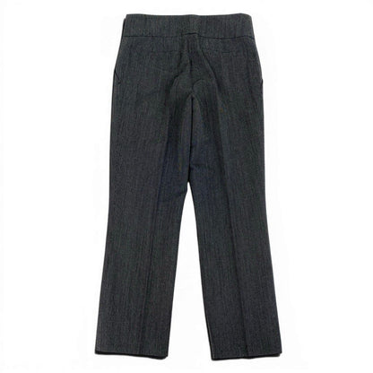 Louis Vuitton High Waist Tapered Pants Pleated 100% Virgin Wool 38 — view 2