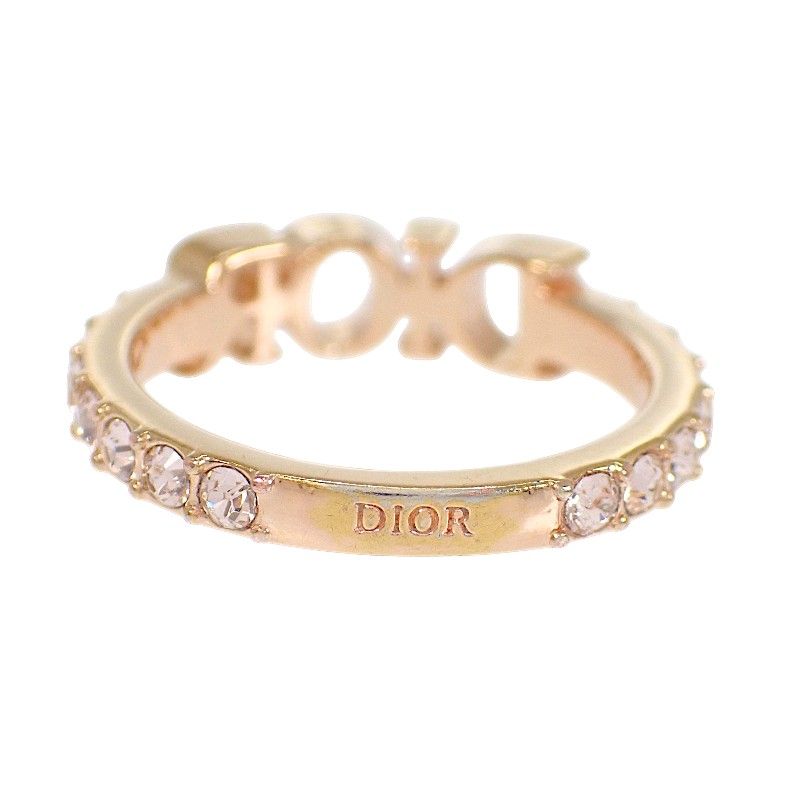 Dior Dioevolution Actual Ring Metal Crystal Pink Gold — view 4